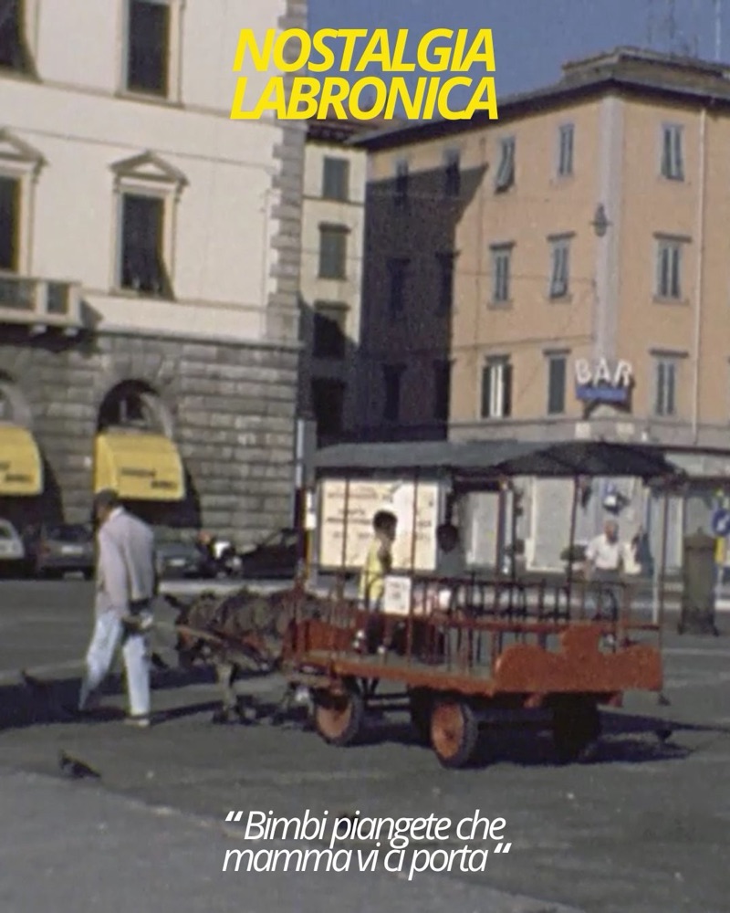 Nostalgia labronica: il ciuchino di Piazza della Repubblica